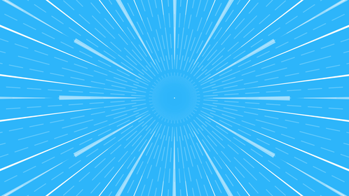 (4K) Blue Burst Looping Effect