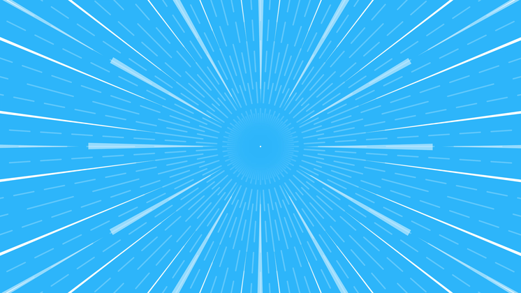 (4K) Blue Burst Looping Effect