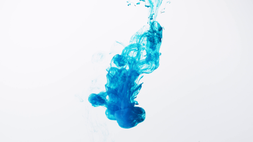 (4K) Blue Ink Underwater 1 Effect