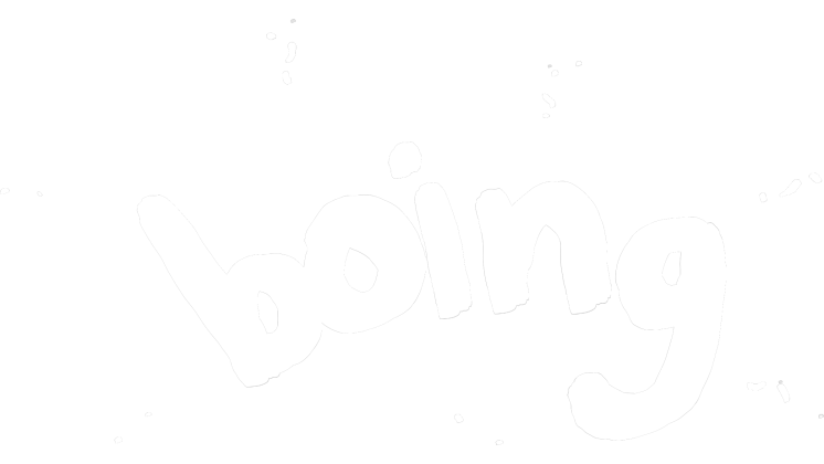 HD VFX of  Boing Hand Drawn Text