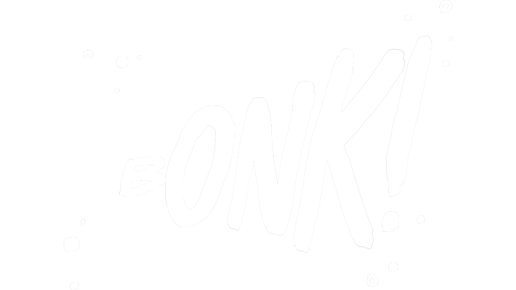 HD VFX of  Bonk Hand Drawn Text