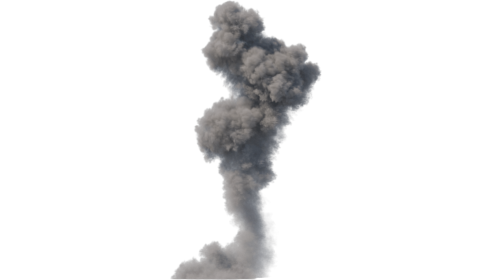 (4K) Dust Burst Explosion 3 Effect