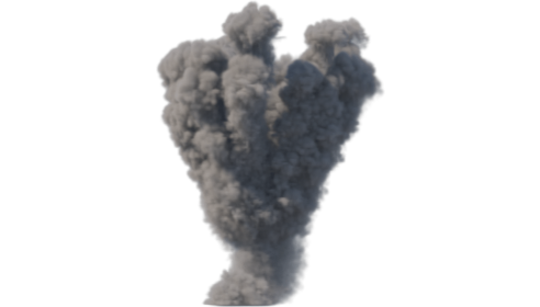(4K) Dust Burst Explosion 4 Effect