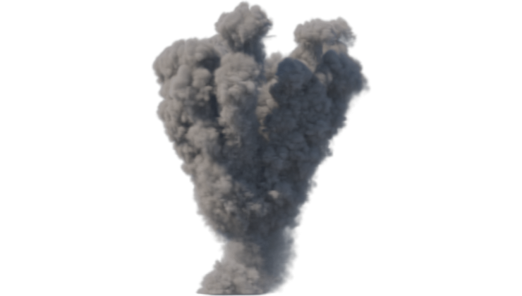 (4K) Dust Burst Explosion 4 Effect