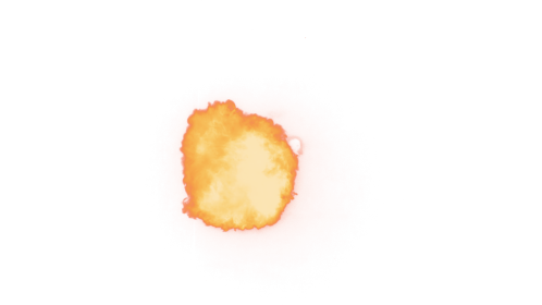 (4K) Fireball Front 3 Effect
