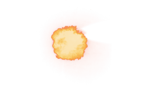 (4K) Fireball Front 4 Effect