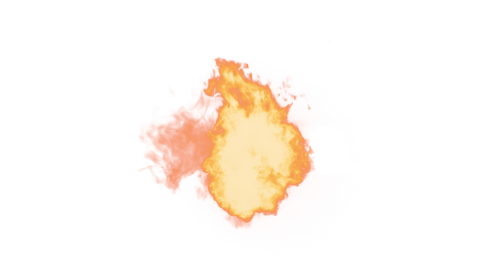 (4K) Fireball Front 6 Effect