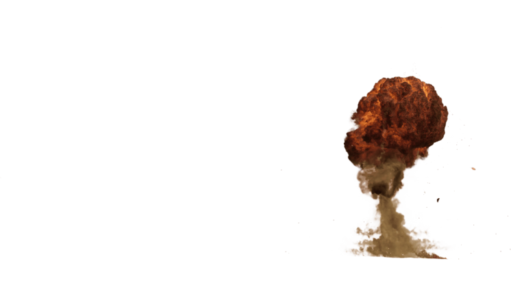 HD VFX of  Gas Explosions 