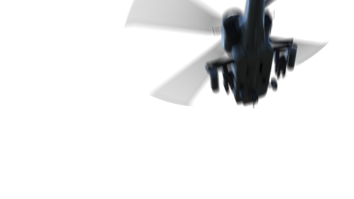 (4K) Helicopter Intense Flyby 2 Effect