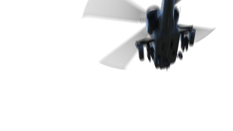 HD VFX of  Helicopter Intense Flyby 