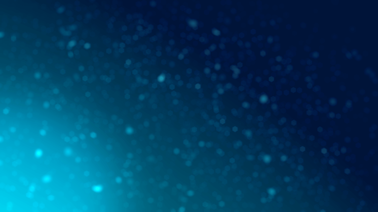 HD VFX of  Looping Blue Dust Particles Background 