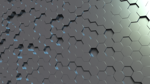(4K) Side Looping Sheen Hexagons 1 Effect