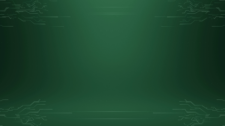 HD VFX of  Looping Tech Background Clean Green 