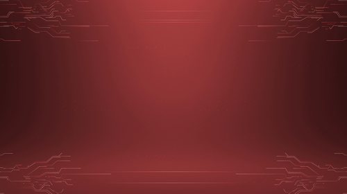 (4K) Looping Tech Background Clean Red 2 Effect