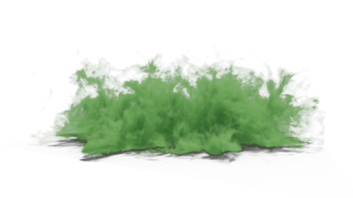 (4K) Magic Green Smoke Apparition 2 Effect