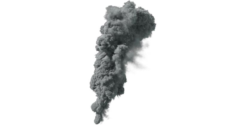 (4K) Massive Smoke Plume 3 Effect