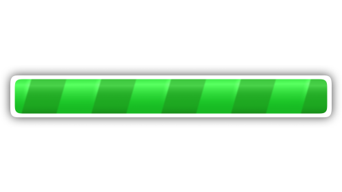 (4K) Simple Looping Loading Bar Green Effect