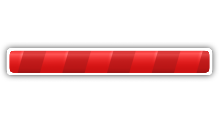 HD VFX of  Simple Looping Loading Bar Red