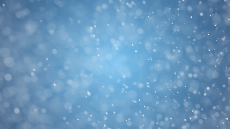 HD VFX of  Snow Gust Background 