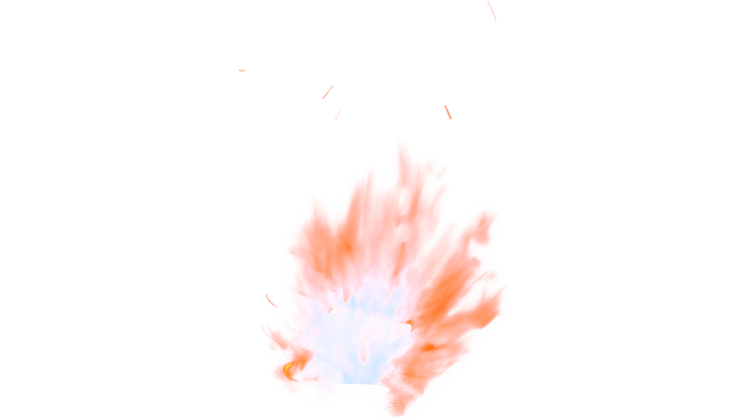 HD VFX of  Spiky Flame 