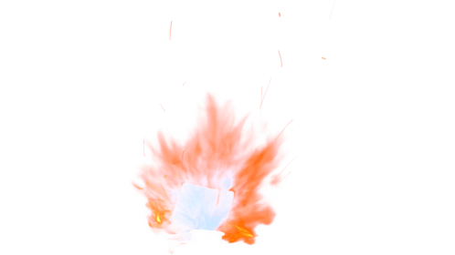 (4K) Spiky Flame 2 Effect