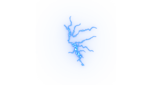 (4K) Super Lightning Aerial No Sparks 4 Effect