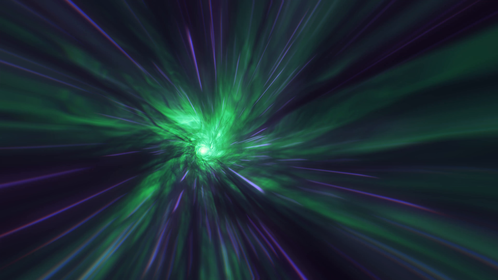 (4K) Wormhole Green Alien Loopable Effect