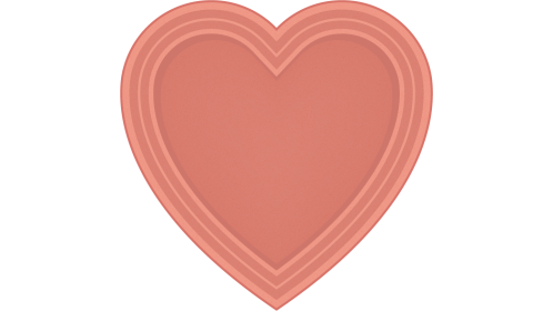 Heart Icon Sweet Pink Effect