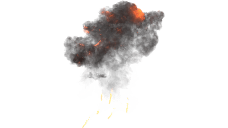 Free Video Effect of Aerial Explosion 