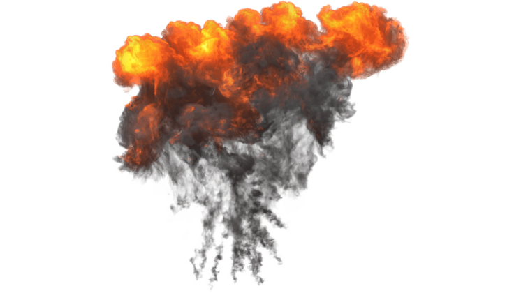 Free Video Effect of Aerial Explosion 