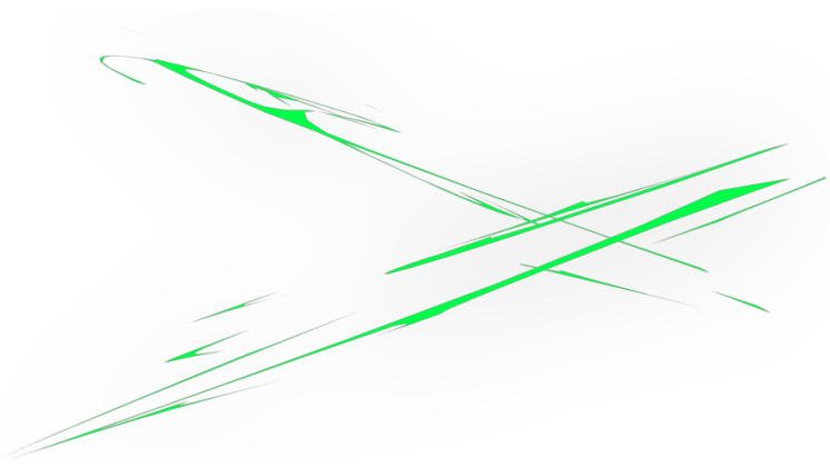 C/I Anime Auras - Winds Green Swirls Front Effect