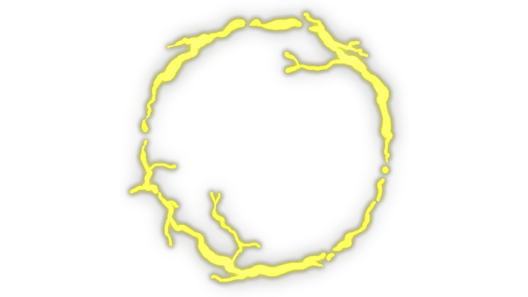 HD VFX of  Anime Electricity Circle 