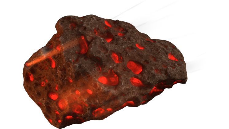 HD VFX of Asteroid Entering Atmosphere 