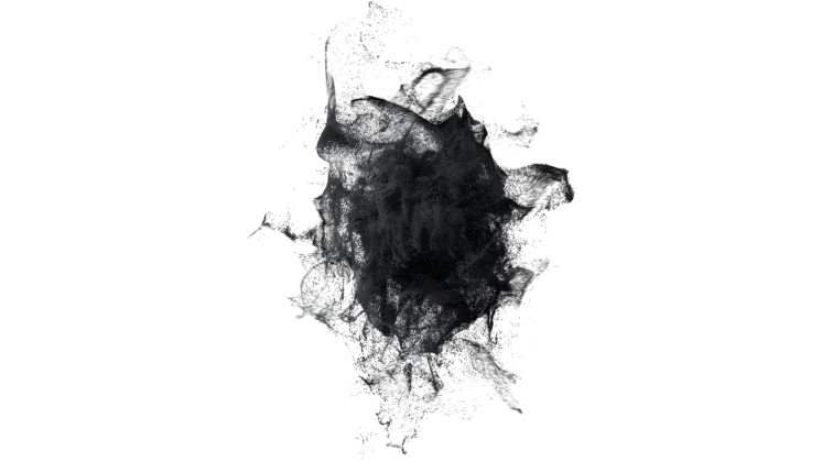 HD VFX of Black Particle Hive