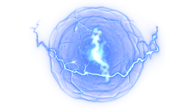 Free Video Effect of Blue Energy Ball