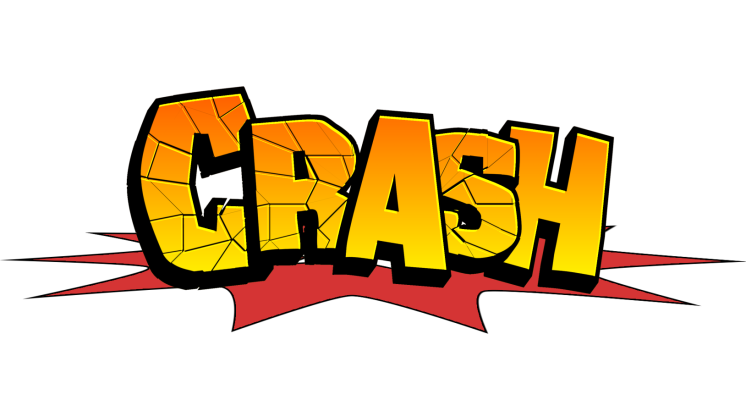 HD VFX of Comic Words Style  Crash 