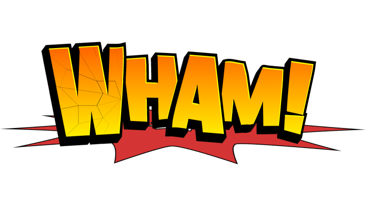 HD VFX of Comic Words Style  Wham