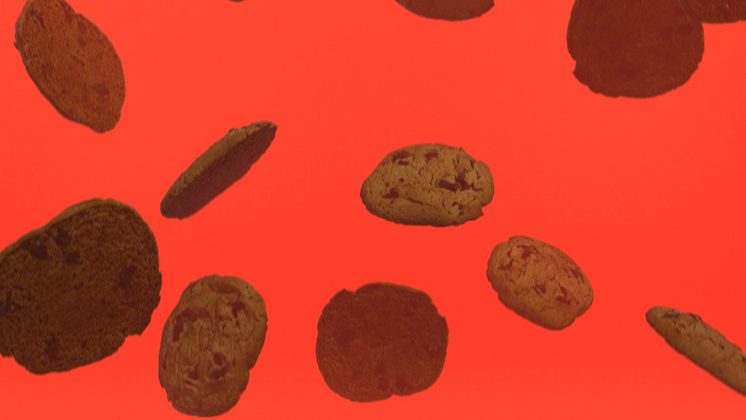Free Video Effect of Cookie Background  Red