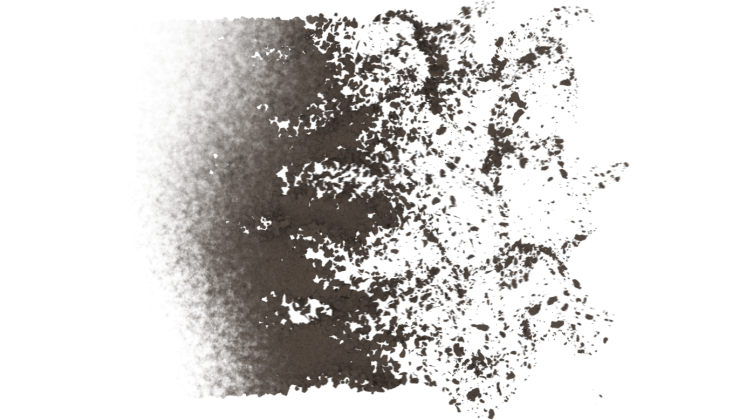 HD VFX of Disintegration Dust Surface 