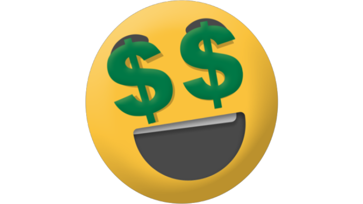 Free Video Effect of Emoji See Money