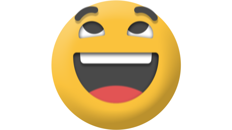 Free Video Effect of Emoji Laughter Tears