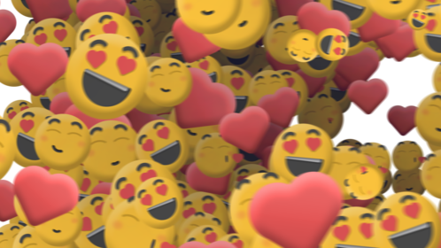 Emoji Transition Love Effect