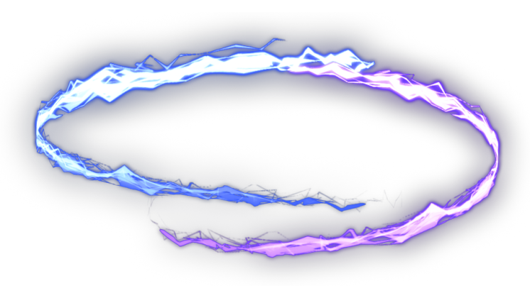 HD VFX of Energy Spirals