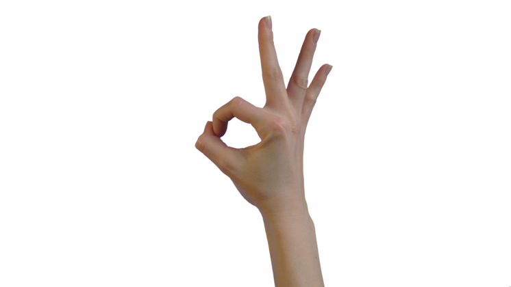 HD VFX of  Female Hand   Sign