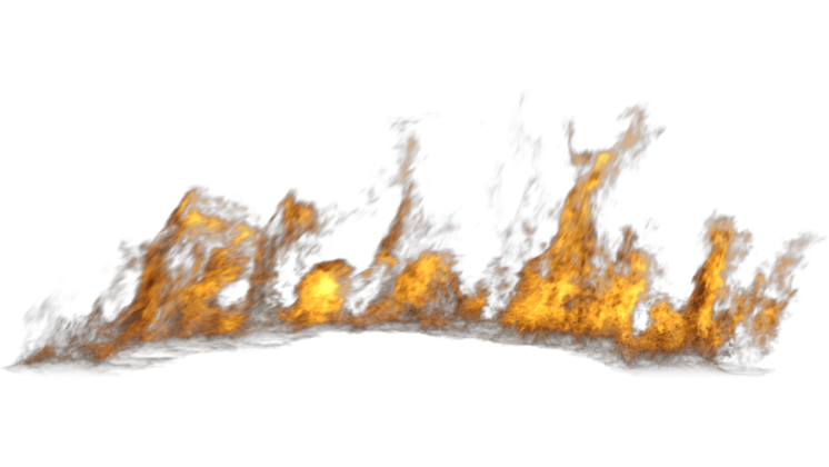 HD VFX of  Fire Ring Back