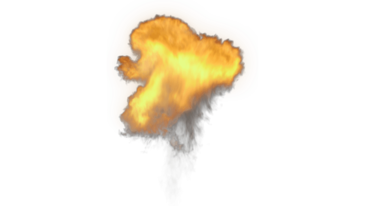 Free Video Effect of Fireball Explosion  Wide