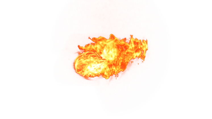 Free Video Effect of Fire Burst Particles