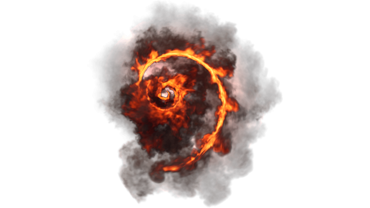 Free Video Effect of Firespin Front