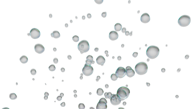Free Video Effect of Floating Soap Bubbles 