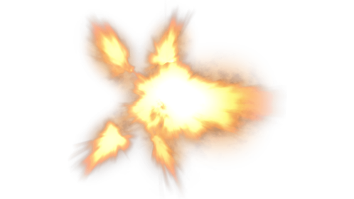 Four Point Muzzle Flash Single With Shell Effect